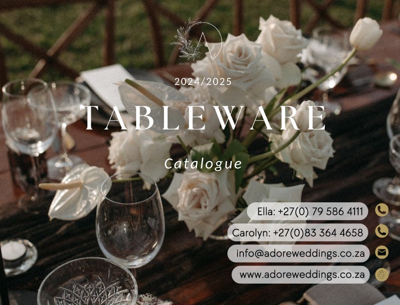 Tableware Catalogue Cover